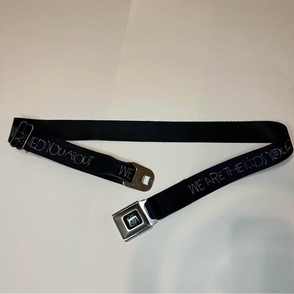 Mac Miller buckle down belt 2014